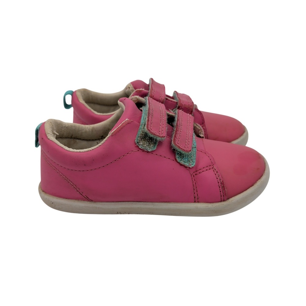 Ten Little Everyday Original Pink Vegan Leather Sneakers Toddler Size 9.5